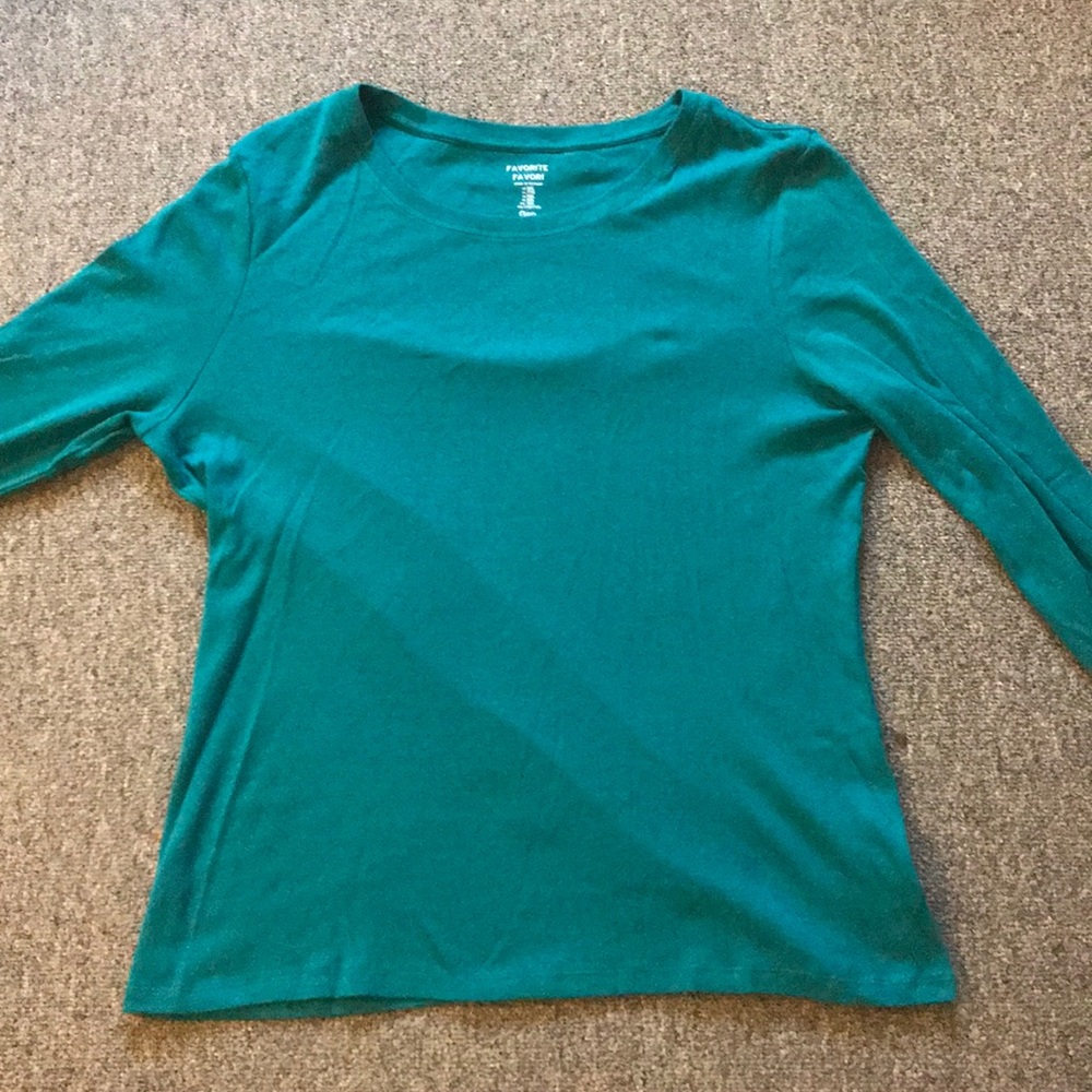 Gap - Green Favorite Long Sleeve Tee